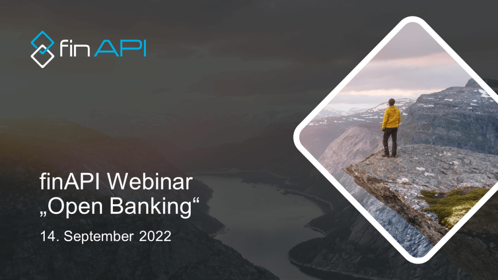 finAPI Webinar OPen Banking