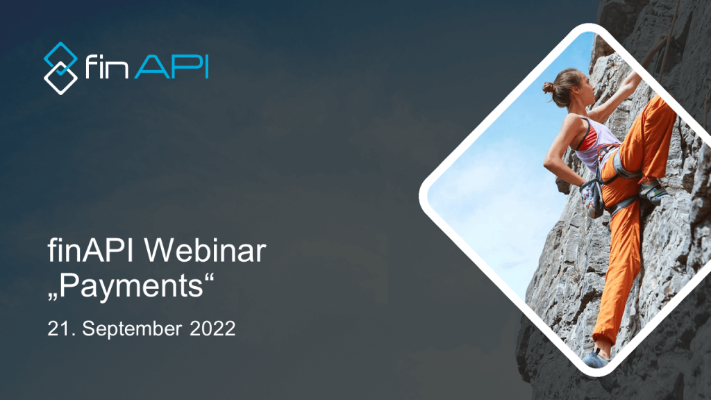 finAPI Webinar Payments